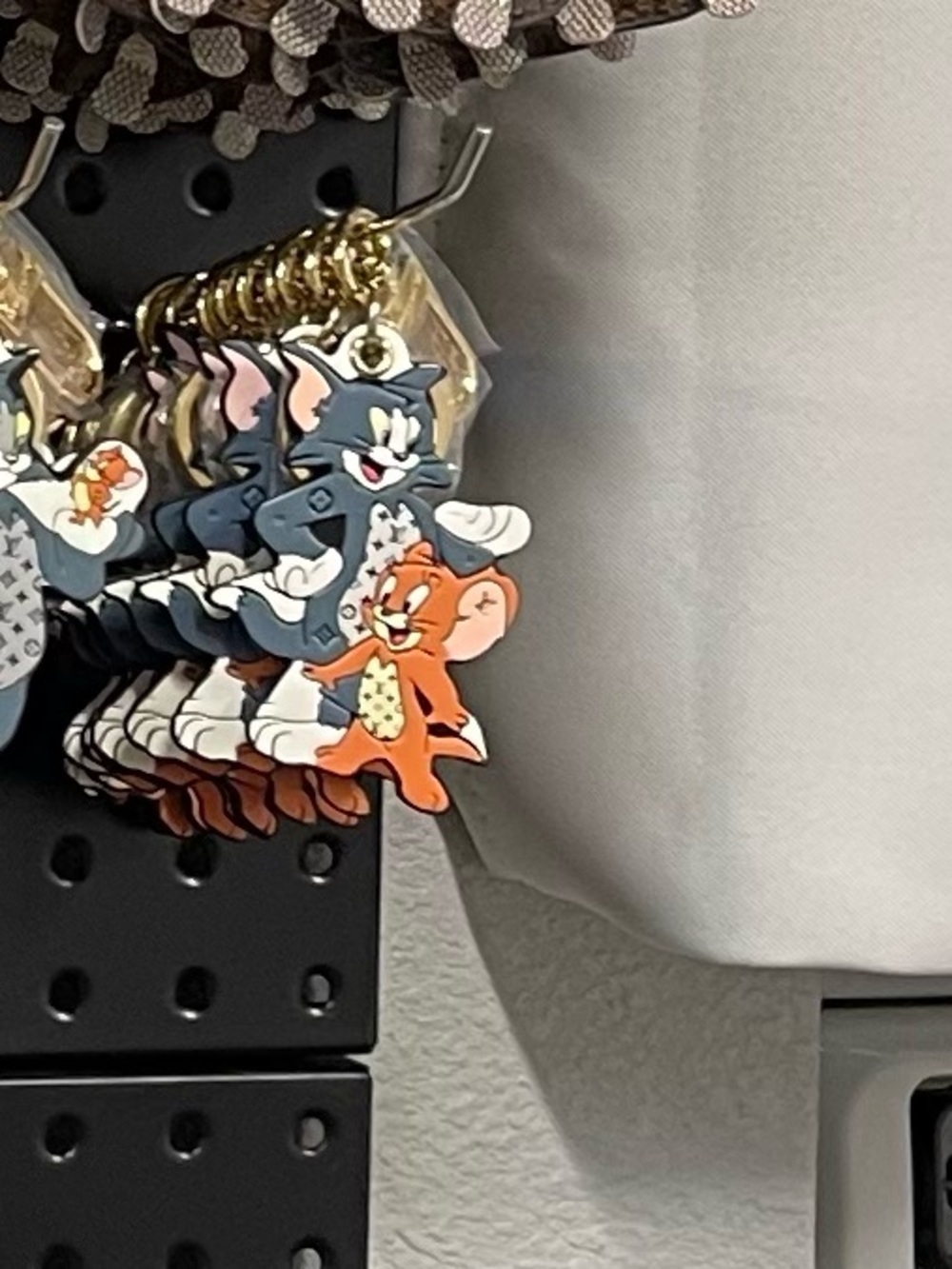 Cartoon Keychain Bag Charm Tom and Jerry